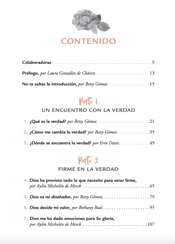 Joven verdadera – Betsy Gómez